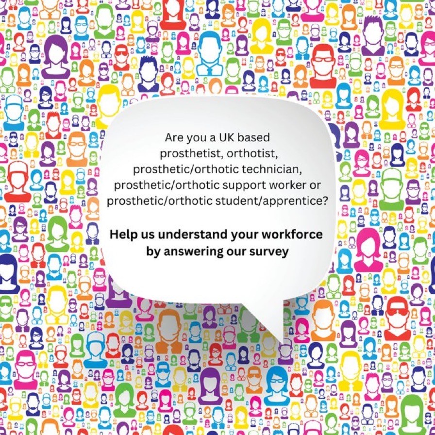 Have you completed our survey? We're working with @NHS_HealthEdEng to explore the current prosthetic &amp; orthotic workforce numbers &amp; demographics &amp; the knowledge, skills &amp; attributes required for the 21st-century P&amp;O. Please complete the survey: ow.ly/t6rt50L2jg2