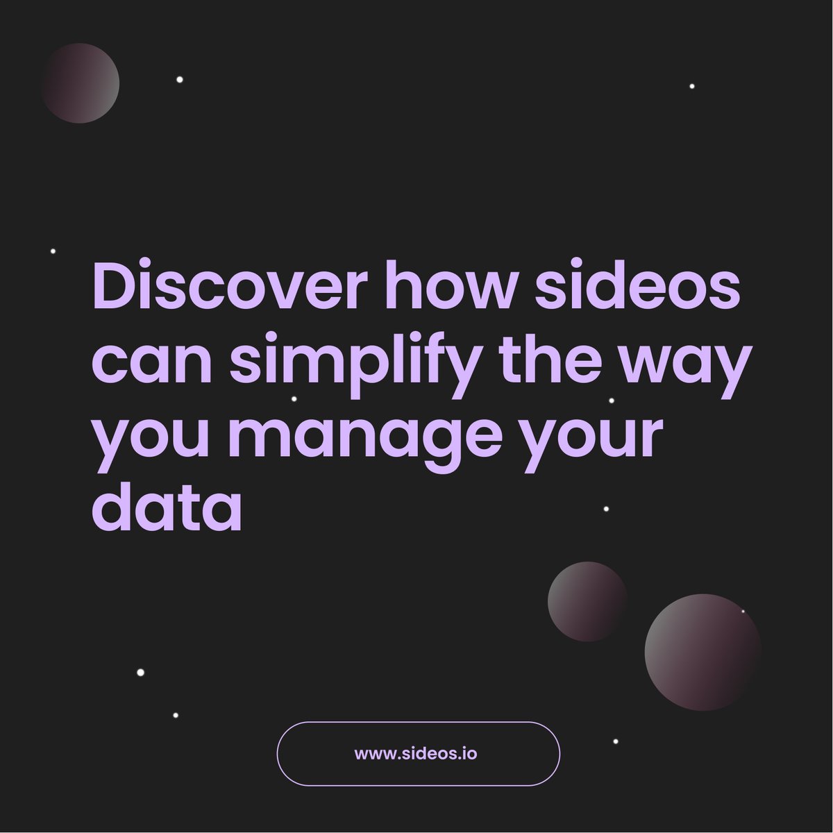 Sideosio's tweet photo. Do you want to learn more about this regulation and how it might affect your business?

📧Contact our team at hello@sideos.io
💻 Visit our website: https://t.co/mNypJw4Er3. 

#datamangement #decentralizeddata #dataprotection #dataprivacy #onlineprivacy #GDPR https://t.co/XEWC3QVODQ