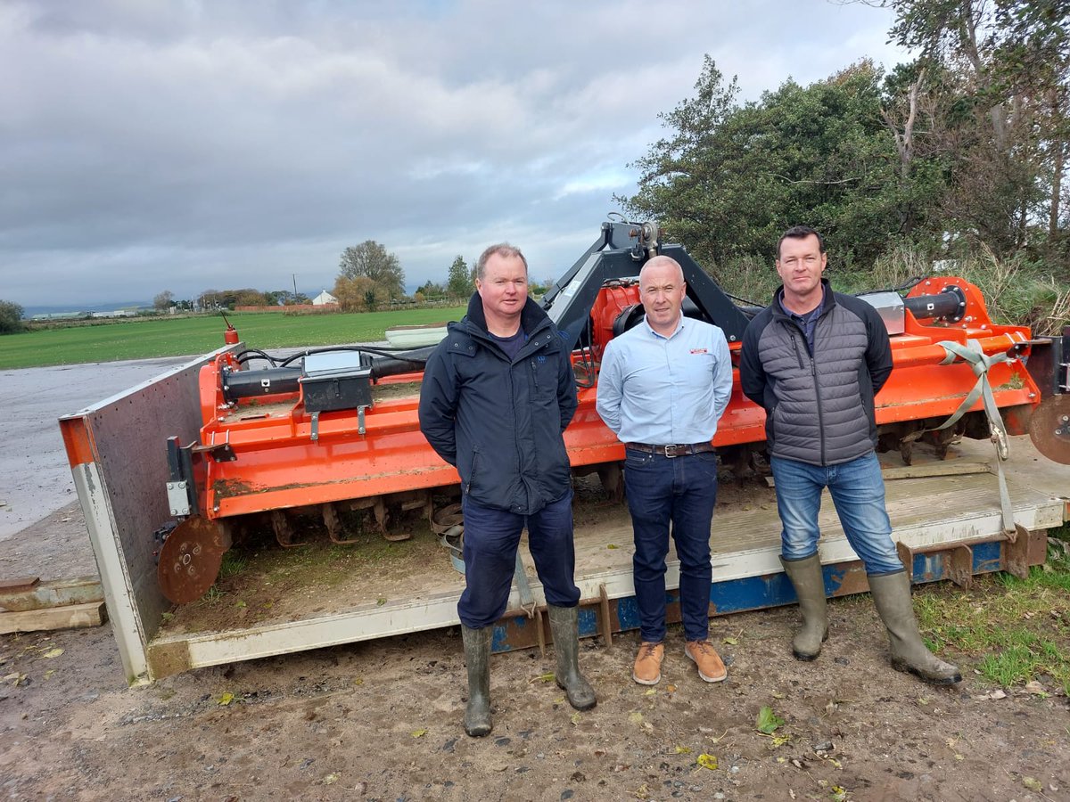 MartynLawns's tweet photo. Thanks to Paul and John Jameson Evergreen Lawns Ltd  on their purchase of a 4.2 meter Muratori Stone Burier, Supplied by Martyns #groundcare #landscaping #stoneburier #ireland #lawnturf https://t.co/4EX07enqQL