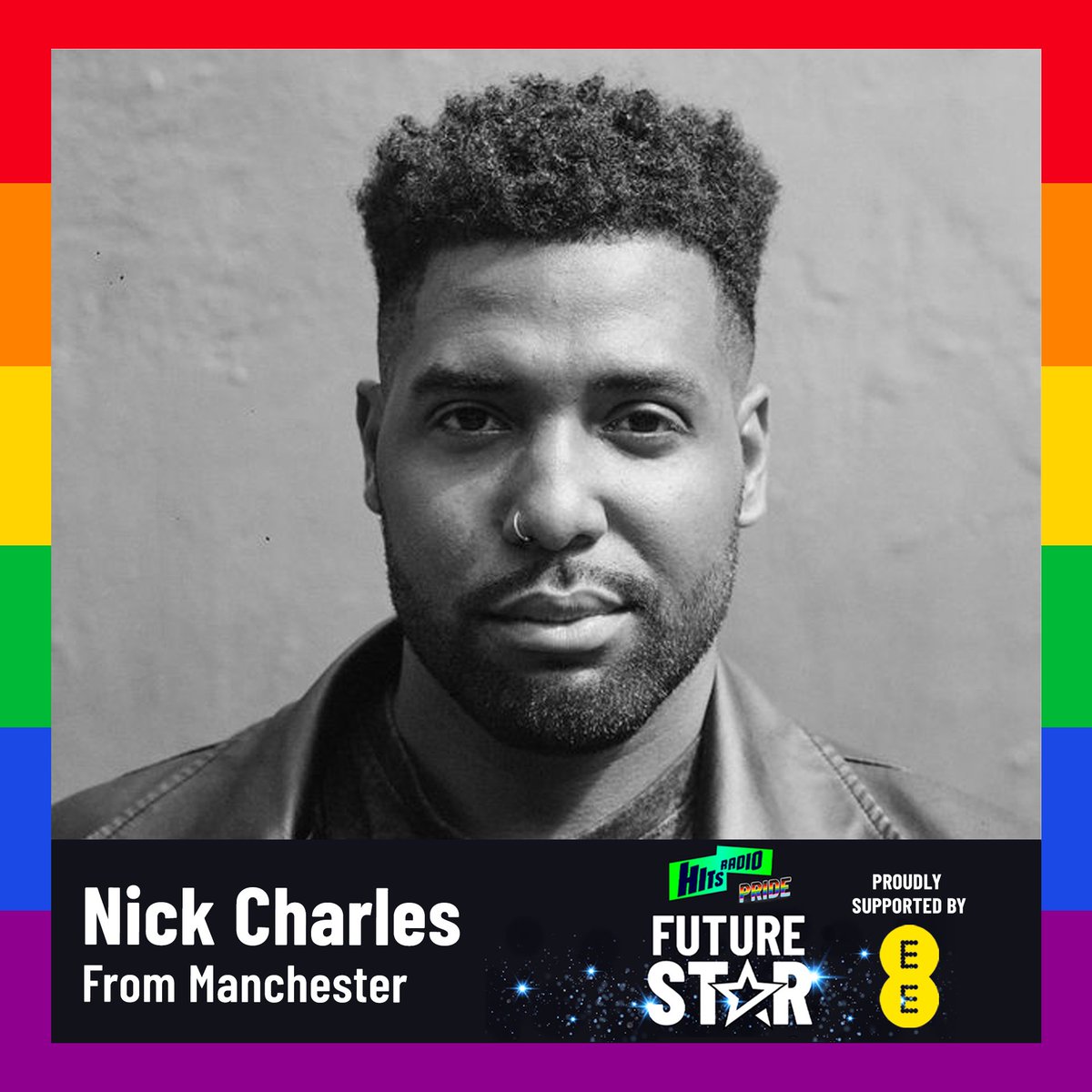 itsnickcharles's tweet photo. Your boy is a finalist for @hitsradiouk   PRIDE FUTURE STAR 2022!!!!!!!!! I am elated!!!!!!!! If you want me as your future star, voting is now OPEN!! https://t.co/Ot51SXAP3t https://t.co/R3z3p8VOU9