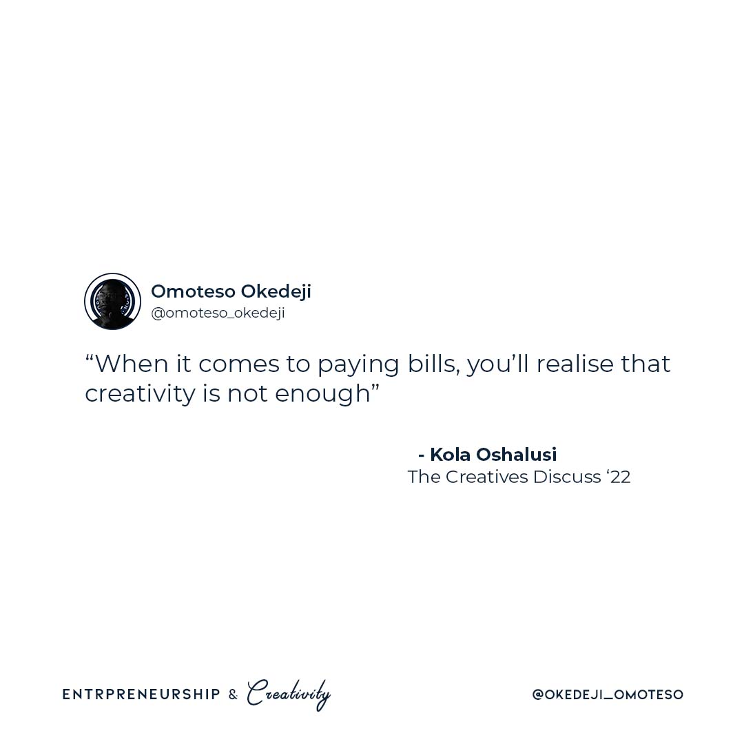 okedeji_omoteso's tweet photo. Some highlights from yesterday's space with @kolaoshalusi https://t.co/tT141T6RhE