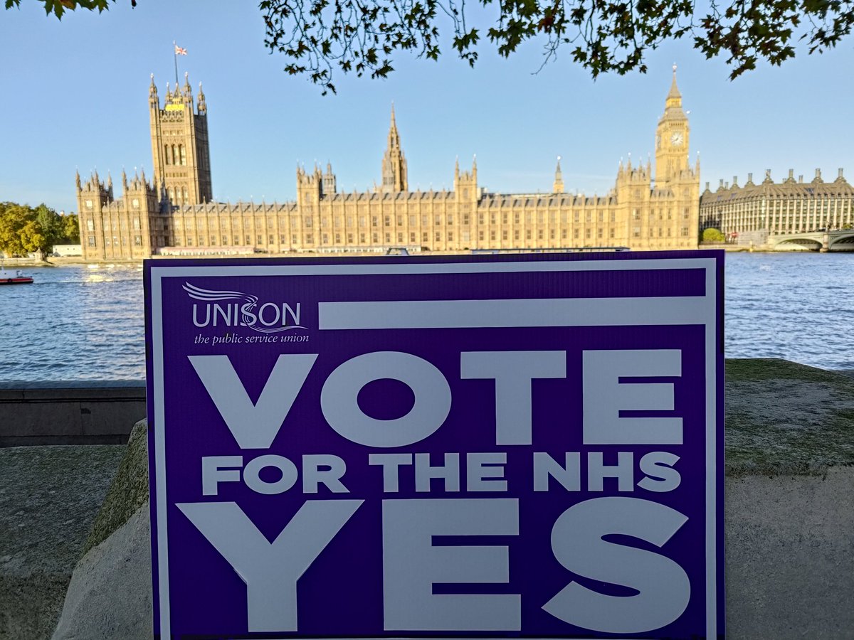 With 130,000 vacancies, the NHS is in crisis and this government has its fingers in its ears. The only way to fix the NHS is to vote for strike action - post your ballot TODAY! 🗳️ #VoteYesfortheNHS