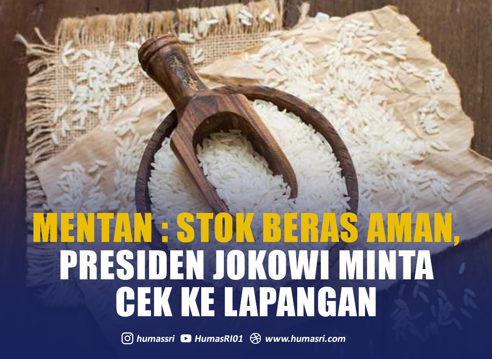 HumassRI's tweet photo. Presiden Jokowi meminta Menteri Pertanian Syahrul Yasin Limpo untuk mengecek ulang data stok beras nasional di lapang.
Selengkapnya kunjungi artikel dibawah ini. 👇
https://t.co/v08t7Ra5VF
#menteripertanian #pertanian #pangan #Humassri #beras https://t.co/BRI7gQoham
