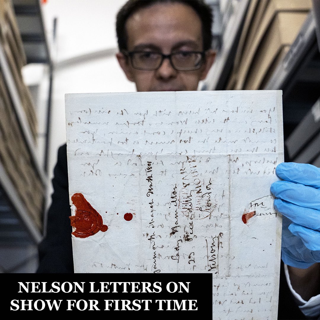 The National Museum of the Royal Navy in Portsmouth has opened a new display of intimate letters penned by Lord Nelson, many of which have never been displayed before. Nelson: in His Own Words opened to mark Trafalgar Day on 21st October, and will be on display until April 2023.