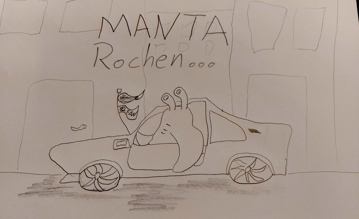 Wesy2K's tweet photo. Tiefer! Schneller! Breiter! Mein #Mantarochen
#WesKritzelt https://t.co/AETe7owhHe