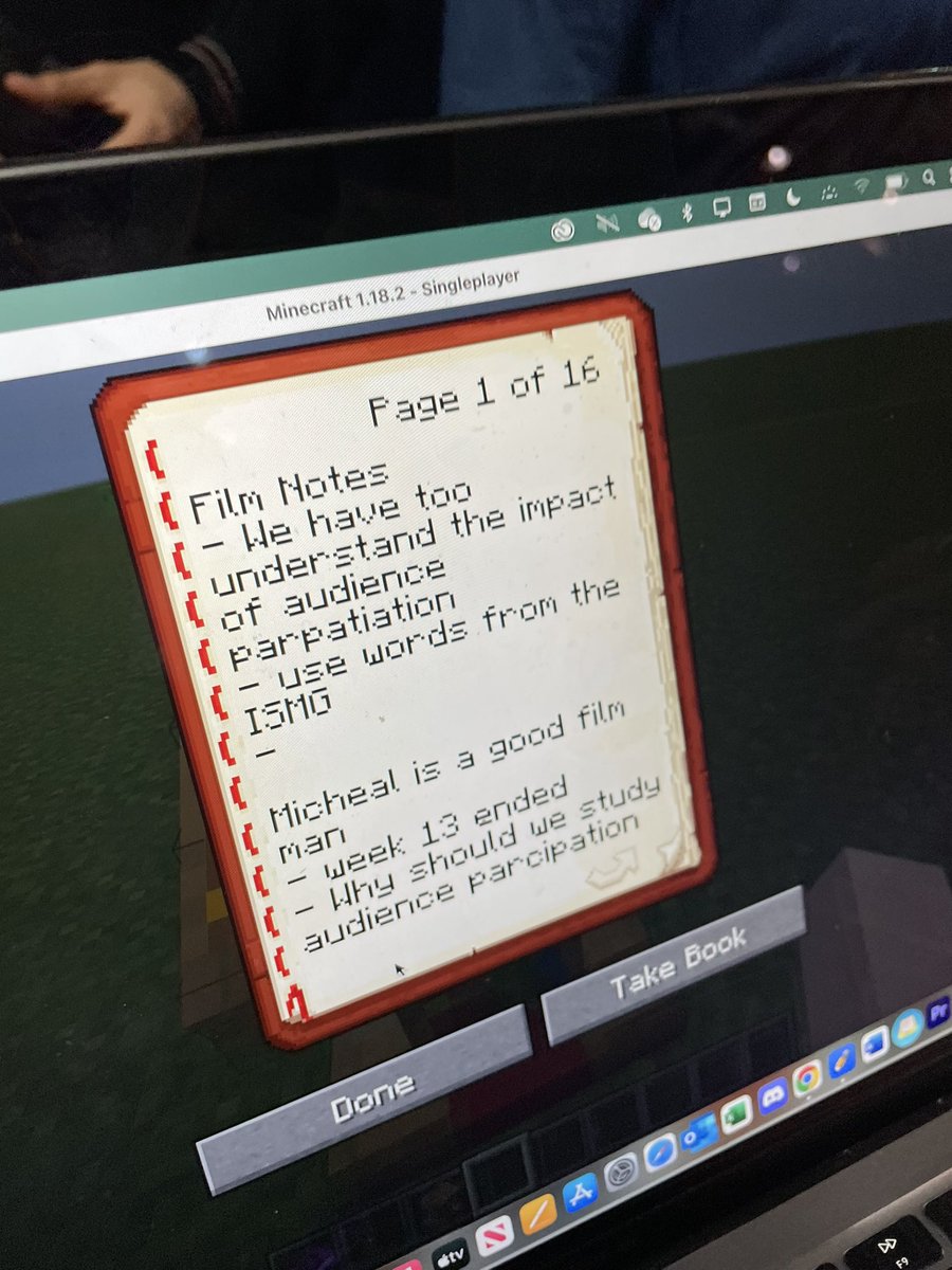 I had such an awesome time sharing <a href="/qutdmrc/">QUT Digital Media Research Centre</a> ideas about media participation today with these awesome year 11 students. Thanks for the opportunity <a href="/aimee_gust/">Aimee G</a>. My favourite ‘participation’ was the student who took notes using #Minecraft books!!!