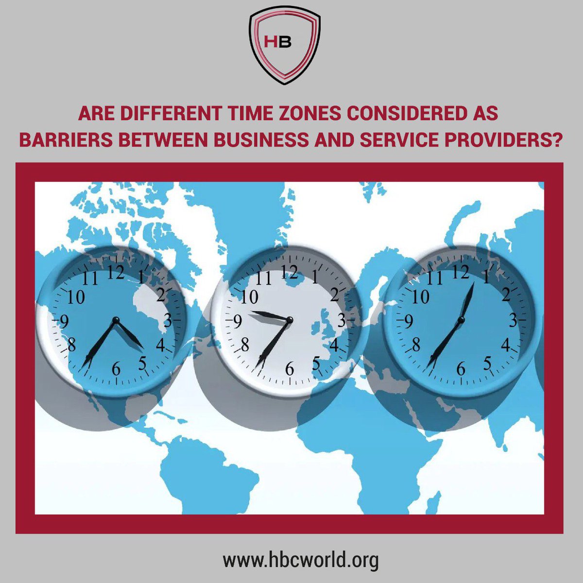 Hbc_awards's tweet photo. The time zone difference is often cited as a reason not to outsource, but in fact , it also can be a benefit. Specialist service providers have teams in every time zone, which means they can offer 7/24 coverage and support. https://t.co/OKmix70Bxc