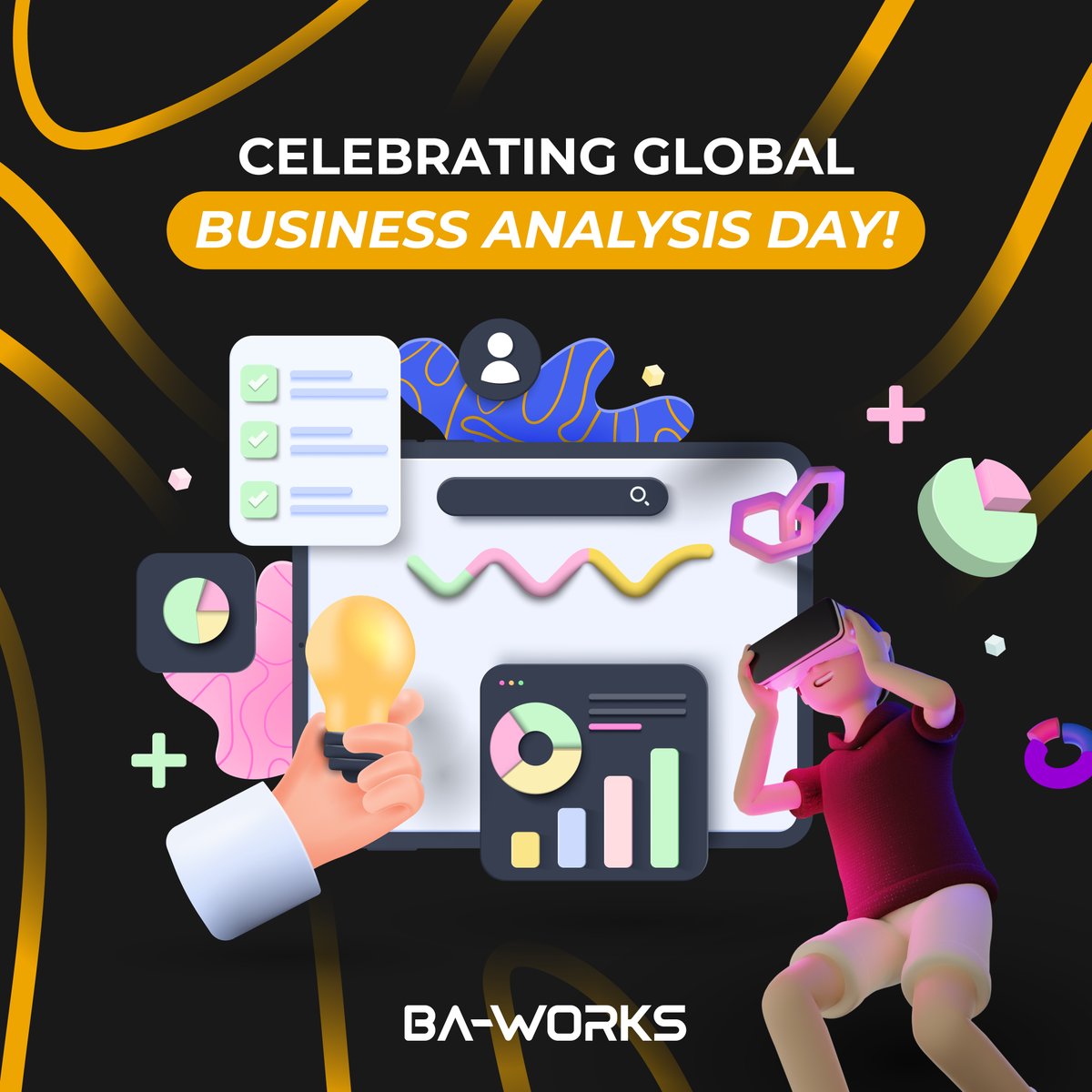 BA_Works's tweet photo. Happy Global Business Analysis Day!

#GlobalBADay, #BusinessAnalysisDay #BusinessAnalysis #Baistanbul https://t.co/MXUxK3cdf1