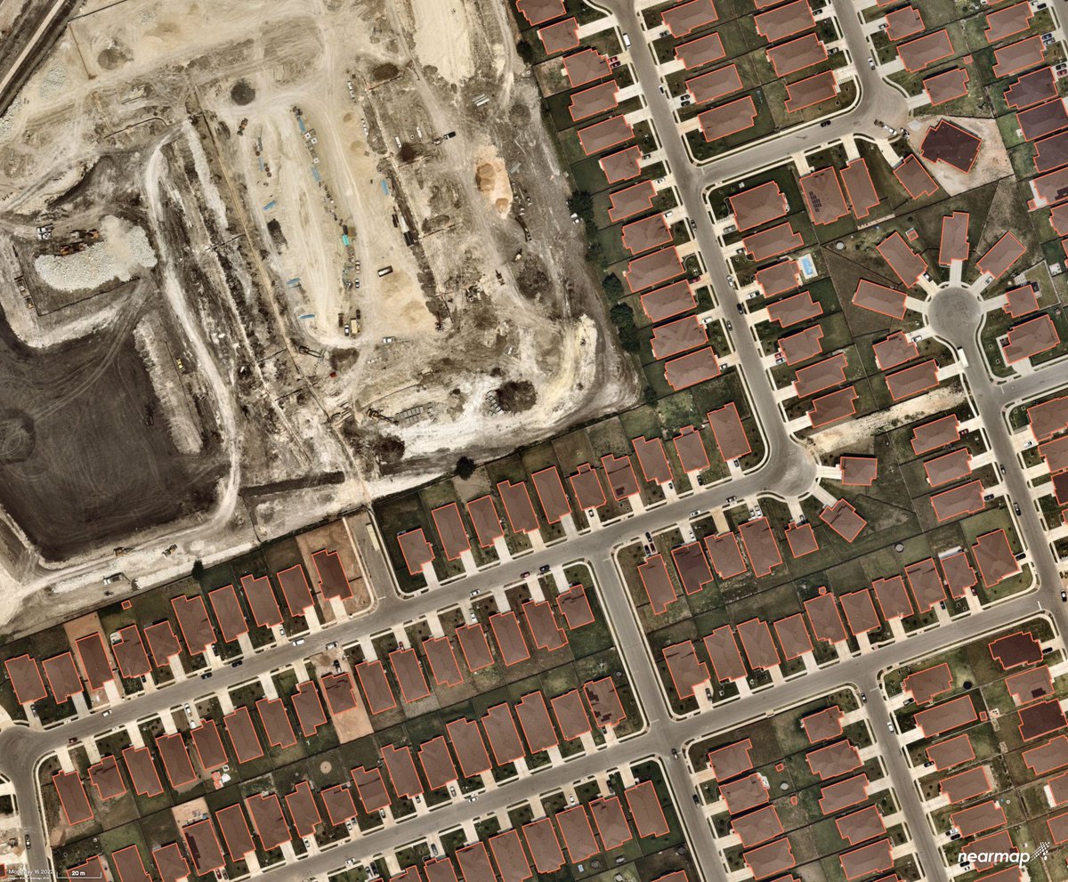 michaelbewley's tweet photo. Nearmap AI Layer 13: Building Footprints (Roof)
There are so many sources of building footprints these days. What's so special about ours? With no human curation at all, they get fully updated every time we fly (1-6x annually).
#gischat #nearmapai #buildingfootprints https://t.co/HfLzVnJhUs