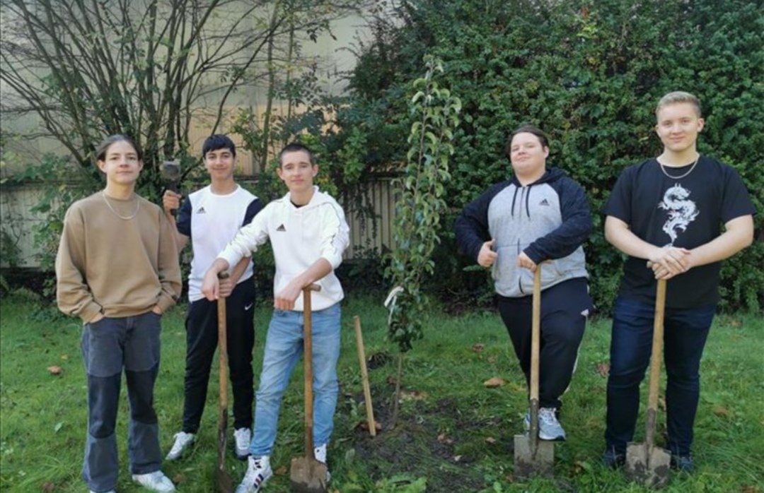 fruitsower's tweet photo. ALEMANIA Schüler pflanzen Obstbäume
https://t.co/cmddXAWBnF
#growyourownfood #fruitrees #planting #sustaninablegardening #plantfruit #trees @EmbAlemaniaCOL @AlemaniaEnPy @EmbaMexAle @Alemaniaparati @AlemaniaenArg @alemaniaturismo https://t.co/mDndRhi5Ip