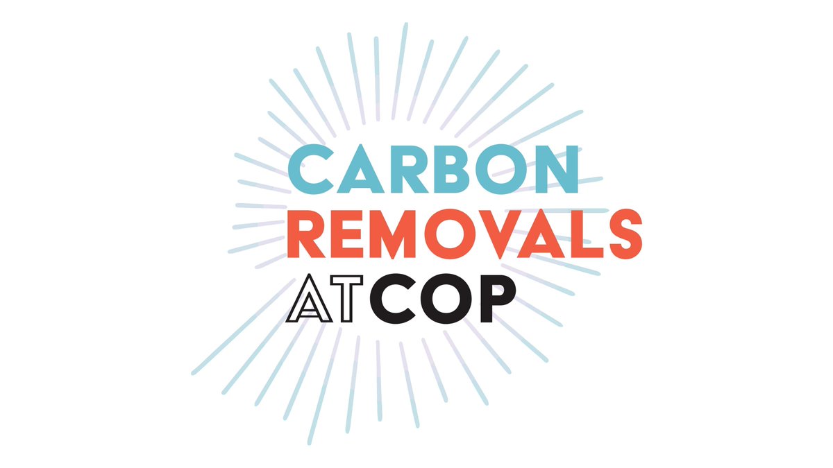 🎙️Watch-tip🎙️

Our Chief Science Officer and Co-founder <a href="/EliMLarson/">Eli Mitchell-Larson</a> explains the what's and the how's on CDR at #COP27 in the first #CDRATCOP daily briefing: a look ahead at COP27. 

📢Watch here: youtube.com/watch?v=tNWCk_…

🌱Get to know our pavilion here: carbonremovals.org