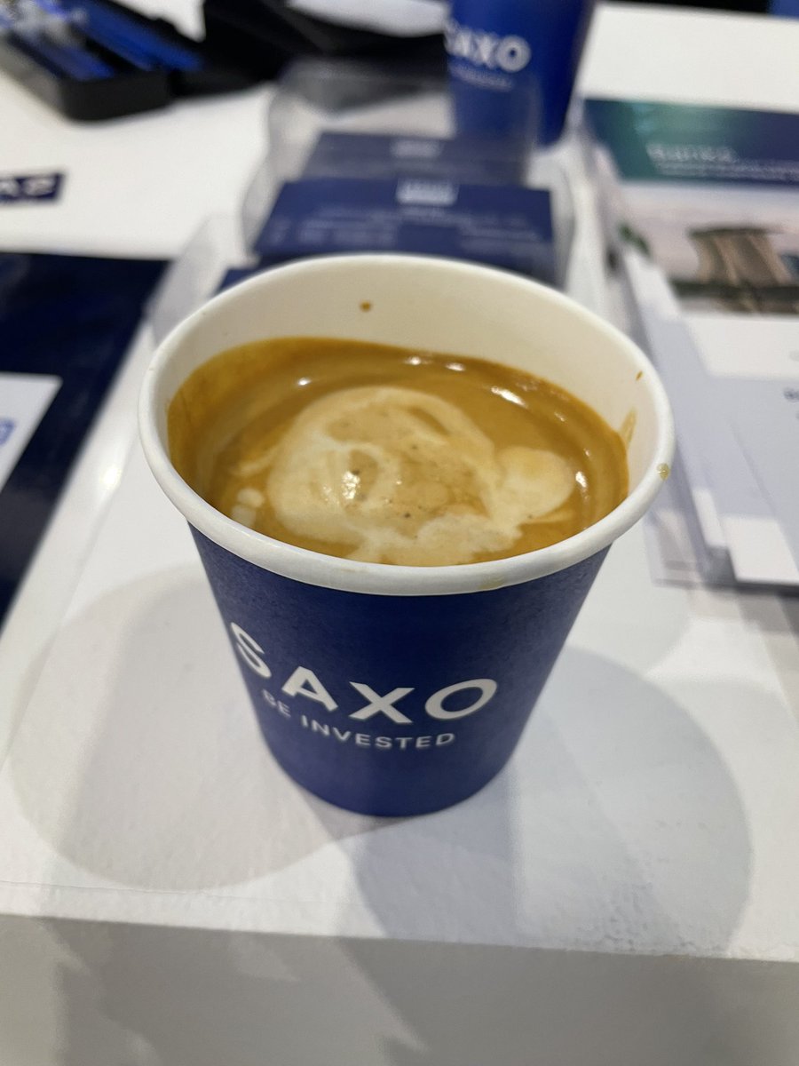 DKAmbSG's tweet image. If you are looking for the best coffee at @sgfintechfest, visit @reynoada and his @saxobank team (hall 3)