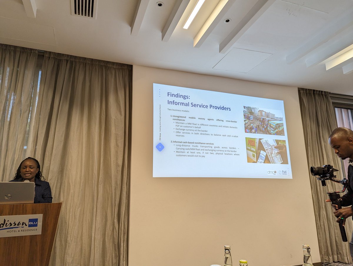 Fascinating ways that informal #remittances flow across EAC. Some agents in Ug, Rw, Tz use the MPesa logo even though MPesa isn't branded as such officially. Informal moves via mobile not cash.Brand matters and agents are key.Great insights by <a href="/DMA_tweet/">DMA</a> <a href="/FSDKe/">FSD Kenya</a> #nsrnkenya