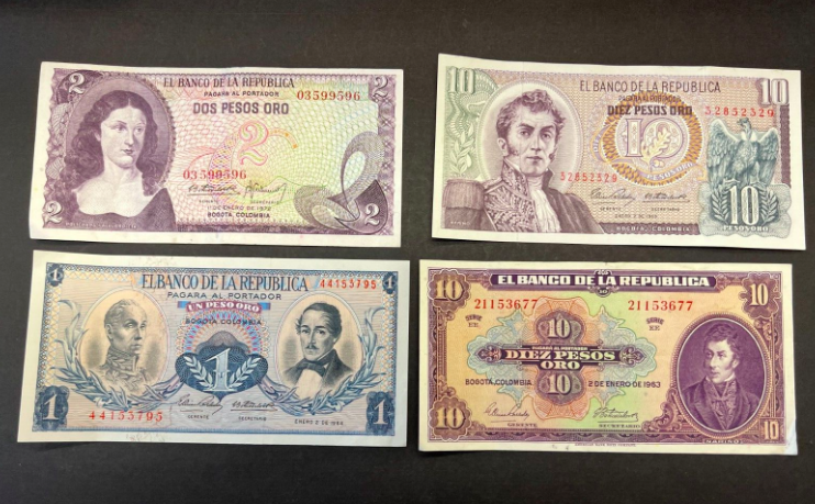 CavalierCoins's tweet image. Check this out going live on our Auction this Thursday 03/11/22.
Colombia Banknote set 10/2/1. includes Very Rare 1963 10 note #collectablebanknotes #banknotecollections
#interestingbanknotes