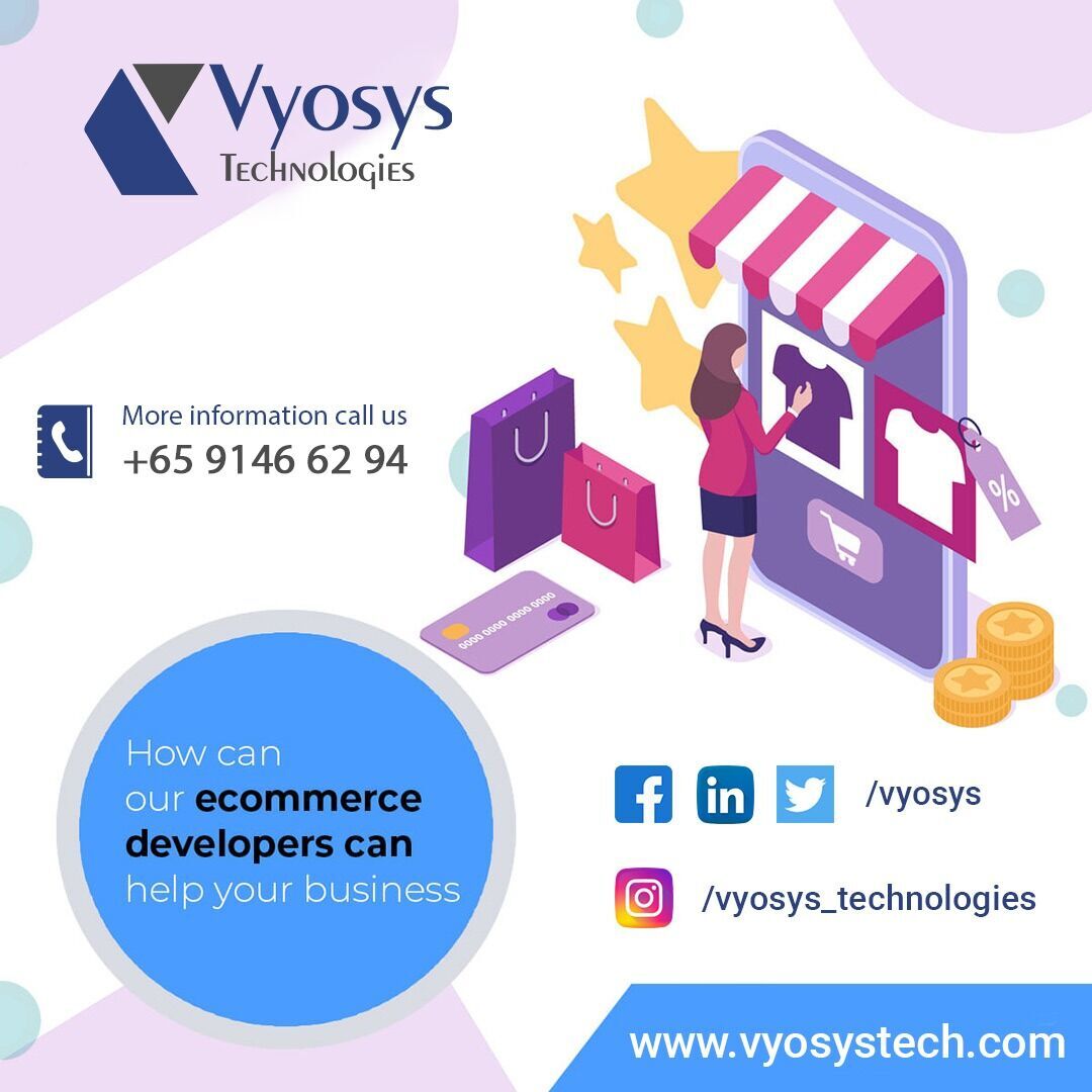 vyosys's tweet image. Vyosys Tech is an experienced e-commerce website design company in Noida and delhi ncr. Vyosys is one of the best e-commerce website development in Singapore. #webdevelopment #tech #webdesign #website #development #ecommerce #design #ios visit: bit.ly/2QwaXO5