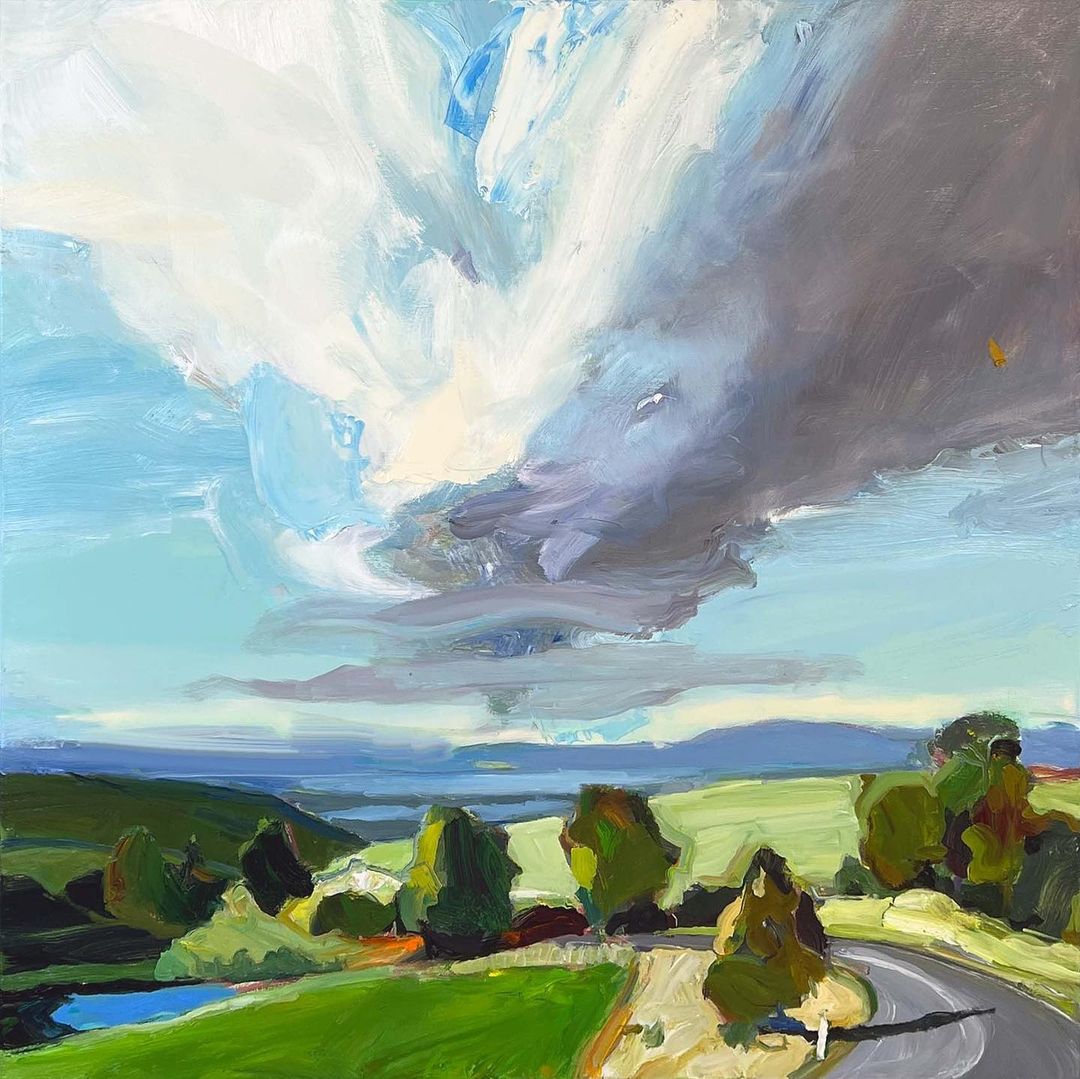 RClaremont's tweet photo. COAST ROAD, SOUTH GIPPSLAND, 85X85cm, oil on polycotton.

#paintingoftheday #artgallery #onlineart #designerart #artist https://t.co/eZe2YooGGj