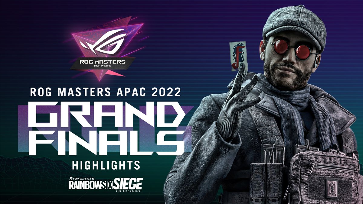 asusrogph's tweet photo. Watch your favourite teams battle it out in the ROG Masters APAC 2022 Grand Finals! From the nail-biting matches to the clutch plays, we’ve got them all: https://t.co/k7ZluxAgiT
#ROGMasters #ROG #IntelGaming #UnleashTheLegendInside https://t.co/SMo7MxvtJV