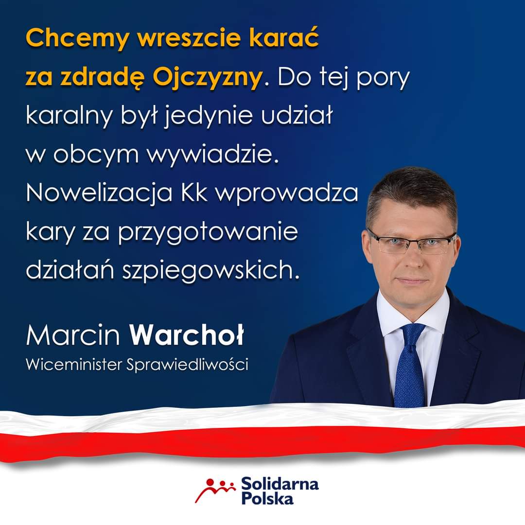 Karać za zdradę Ojczyzny!