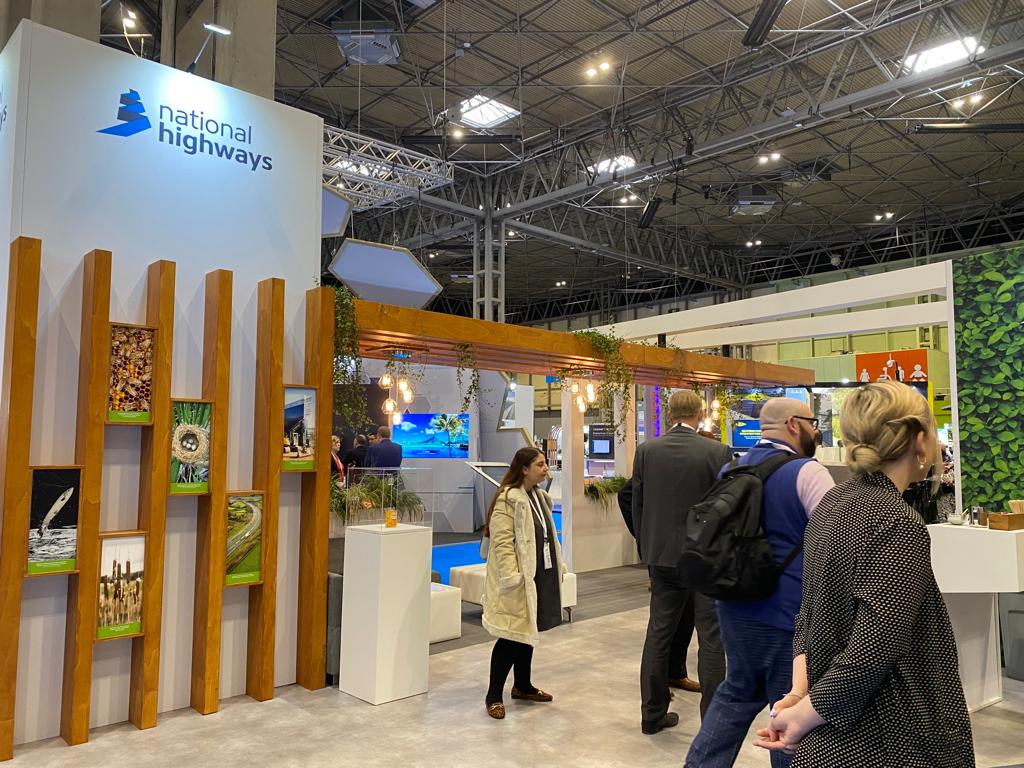 didavies36's tweet photo. Doors are open at this year's #HighwaysUK. This is my office for the day so feel free to pop over for a chat if you are here today. https://t.co/DBZE2HDxUz