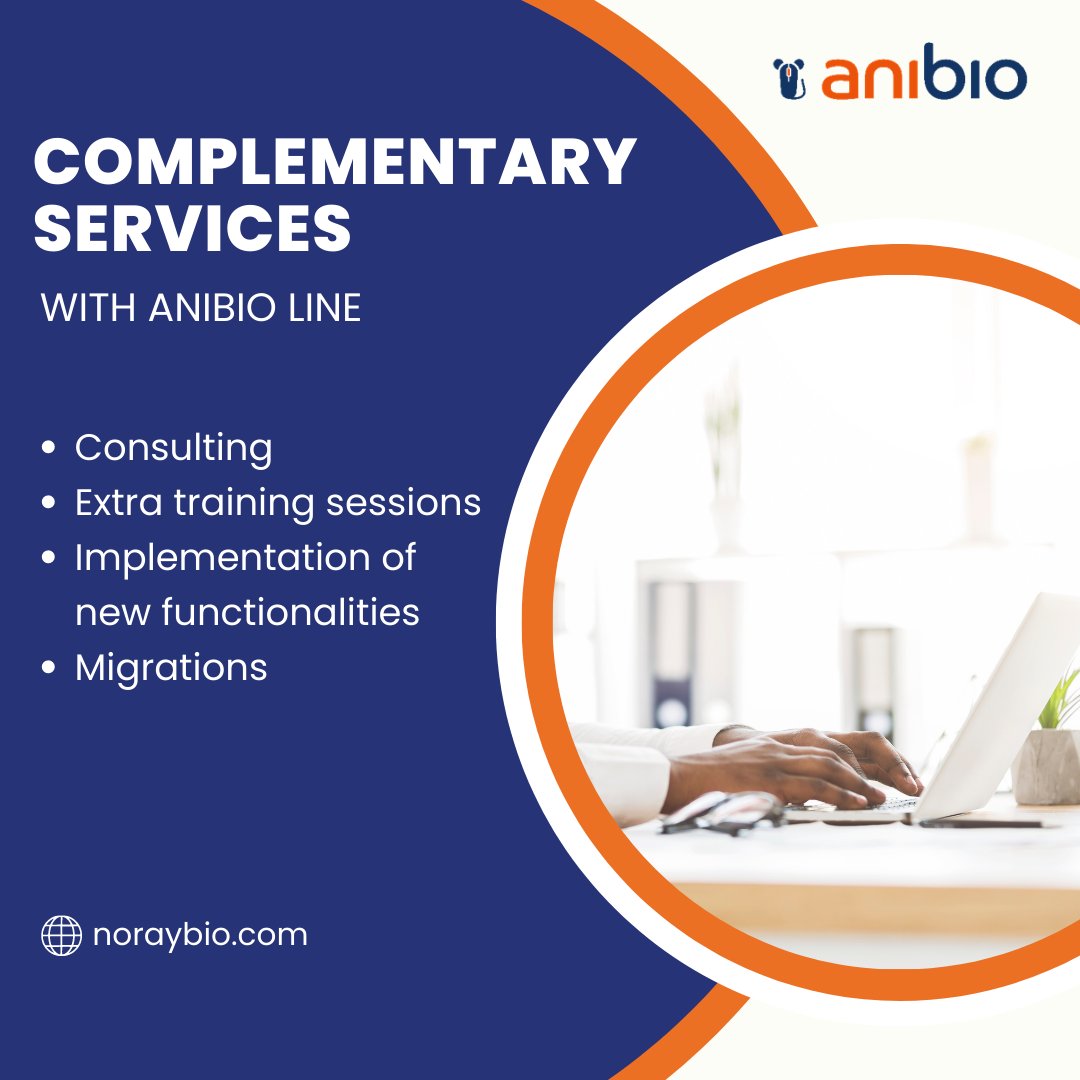 anibiosoftware's tweet image. Discover the complementary services that NorayBio offers to  AniBio customers.

bit.ly/anibioen

If you have any question, don’t hesitate to contact us at: anibio@noraybio.com

#Animalresearch #biosciences #biociencias #software #research #animalfaiclity