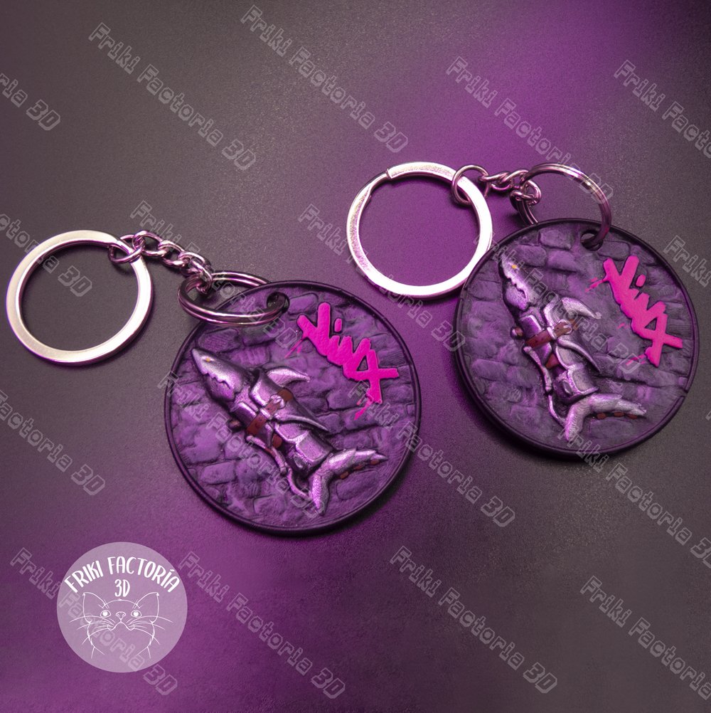 Frikifactoria3D's tweet photo. "Get Jinxed"

¿sois fans de Jinx? A nosotros nos encanta y por eso quisimos diseñar este llavero tan molón con la imagen de "Fishbones"

¿Que os parece?
Está disponible ahora mismo por 5 Euros+gastos de envío.

#Jinx #LeagueofLegends #Arcane https://t.co/crXSqmepnY