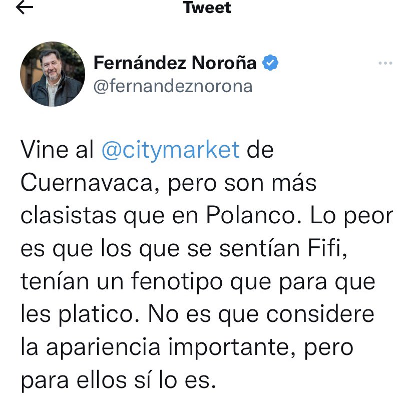 kryespitia's tweet photo. @El_Universal_Mx Lo mejor fue lo de mi fenotipo … cuando se acaban los argumentos.. el ataque es su salida https://t.co/BRofgJTJAr