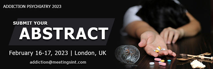 Addiction_22's tweet photo. We would like to invite you to the “World Conference on Addiction Psychiatry will be held on #February 16-17, 2023 in London, UK." #Speakers and #Delegates slots are available. 
For more details mail us at: addiction@meetingsint.com
#whatsapp: +44 1672340009
#Addictionpsychiatry https://t.co/zVI3U01YP6