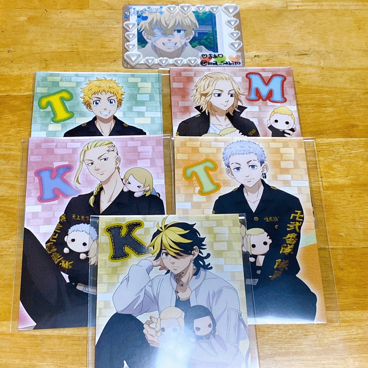 【交換】東京リベンジャーズ 東リべ アニメイト特典 ポストカード

(譲)花垣 佐野 龍宮寺 三ツ谷 羽宮
(求)同異種 松野
※所持している物はお断りする場合もございます💦

☆纏めての方優先、プロカ必読
☆郵送もしくは6日名古屋タワレコカフェにて手渡し可能

検索からもお気軽にお問い合わせ下さい✨