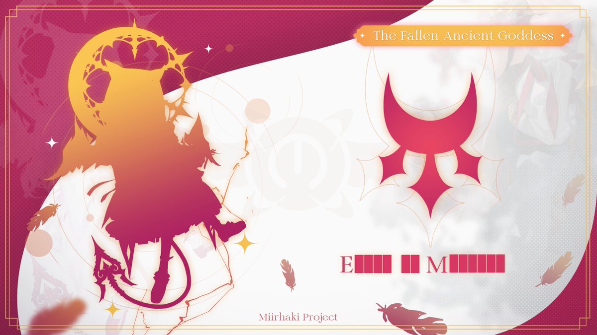 ▷▷ File.04: Space &amp; Time ◁◁
---
Space-Time is merely a tiny orb in the palm of the Almighty God Kagwakush. He created 11 Ancient Gods, the Omnis, and gave one of them the power to rule over space and time. Said Omnis is called the Goddess of Space-Time.
---
#Miirhaki #Vtuber