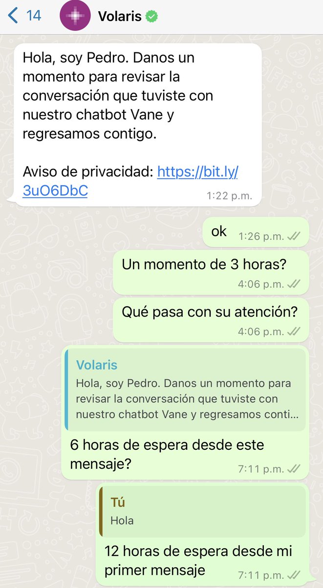 juanfranmunozd's tweet photo. Y el premio para el peor servicio del mundo es para 🥁🥁🥁🥁 

@flyvolaris  

Más de 14 horas desde el primer contacto y sigo sin atención  

🤮🤮🤮🤮🤮🤮🤮🤮🤮🤮🤮 https://t.co/qvLluwjN11