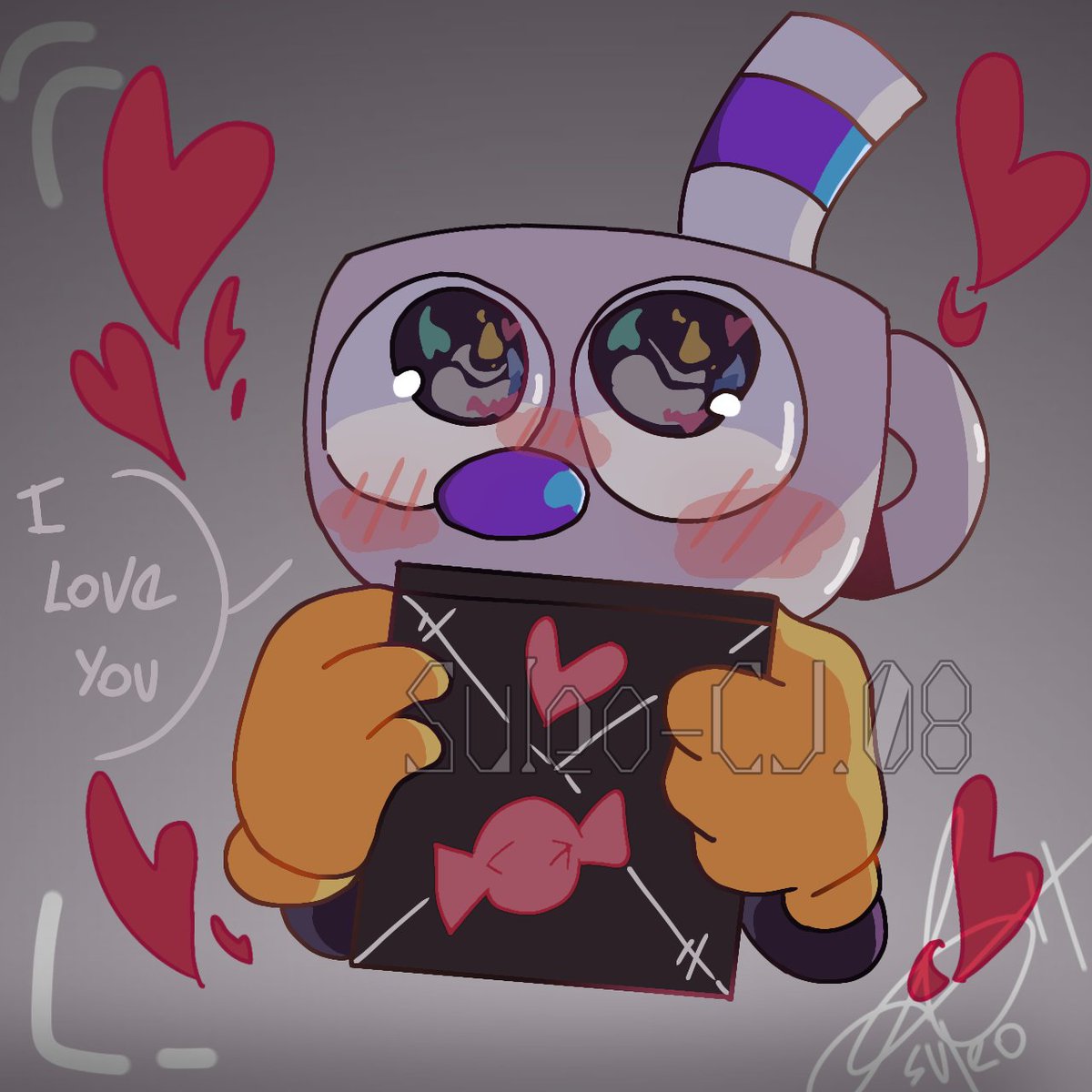 SuleoCJ's tweet photo. Se que es tarde, ayer no sabía que dibujar para #Haloween pero les entregó este #mugman portada de mi historia de #wattpad #romance que es #devilmug #thedevil #cuphead #lovethis #love #fyp #foryou #parati #beautiful vayan a leerlo si es que estén interesados.
Link en comentarios. https://t.co/xYq3tyGJKQ