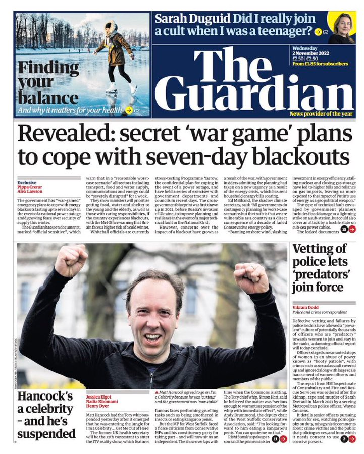 apanalis's tweet photo. 🇬🇧Planes de "juego de guerra" secretos para hacer frente a los #apagones de energía de hasta 7 días en UK.
#MultifactorialCollapse #chaos #unrest https://t.co/D0LwBUnkX4