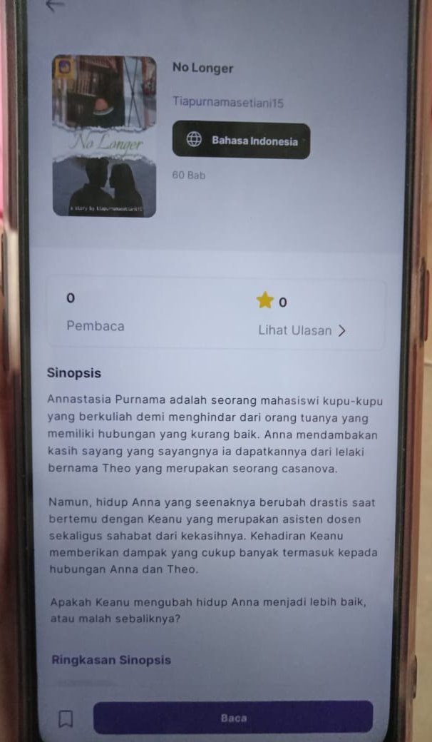 yourbear11xd's tweet photo. Help rt/like guys.
Aku mau promosi ceritaku di aplikasi baru. Namanya GoodDreamer. Aplikasinya bisa diunduh di playstore atau appstore. Atau, bisa scan QR di bawah ini.
Kalian cukup bayar 29k buat 60 bab selama 30 hari.
60 bab cuyyy. Mantep gak tuh?
#gooddreamer #novelindonesia https://t.co/VK03G9W6R6
