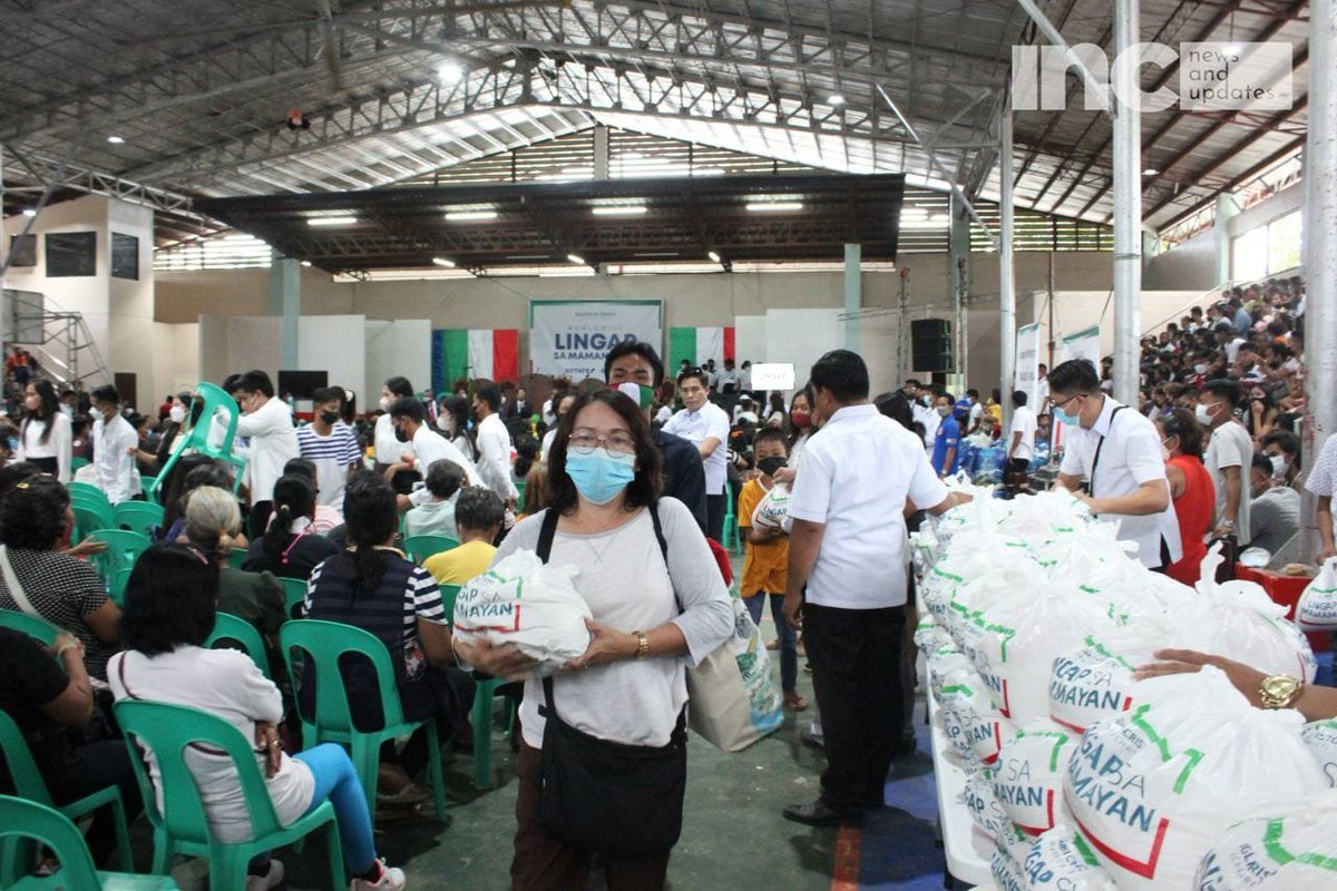 INCNewsNUpdates's tweet photo. Lingap Sa Mamamayan (Bohol)
#CareForHumanity2022
#WWLingapSaMamamayan2022
#IglesiaNiCristo
#OneWithEVM https://t.co/D7cmUgq1Sr