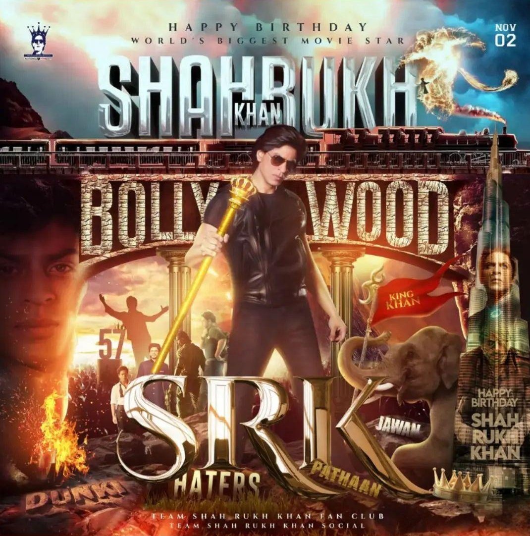iamraj698's tweet photo. Happy Birthday King 👑 @iamsrk ❤️❤️ https://t.co/NVKCv3ApSj