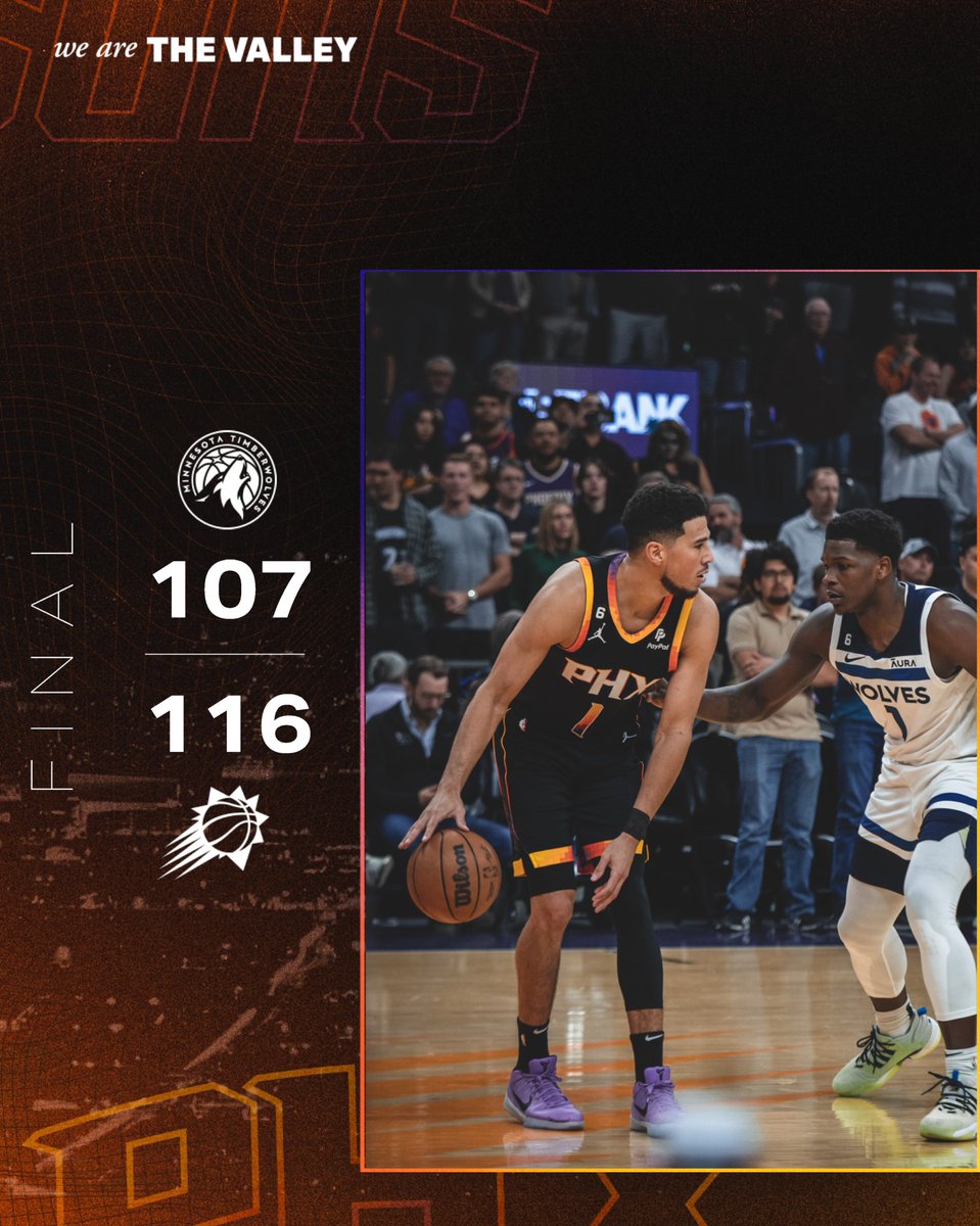 Suns's tweet photo. Five in a row.

#WeAreTheValley https://t.co/iwPFQX3I6D
