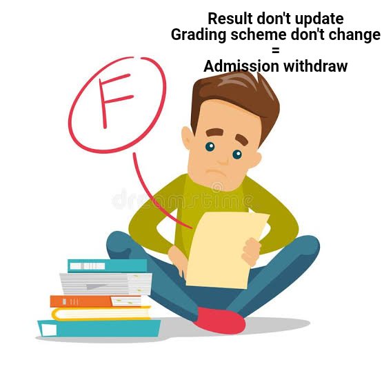 UmairAl59673995's tweet photo. #WeRejectVuResult2022
If the results don't change and neither does the grading scheme, we will leave this university.
-- Admission withdrawal is the only option left.-- https://t.co/i3DgsrF9Ck