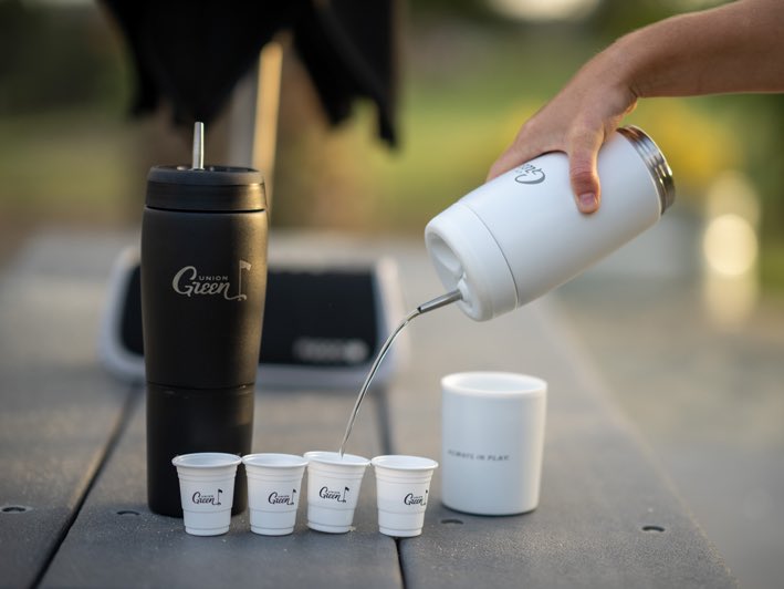 pourcaddycorp's tweet photo. “The greatest invention of all time - The Pour Caddy!” - @UnionGreenGolf 

We are excited to announce our partnership with Union Green Golf! #uniongreen #golf #perfectpour https://t.co/nTxWJMPrde