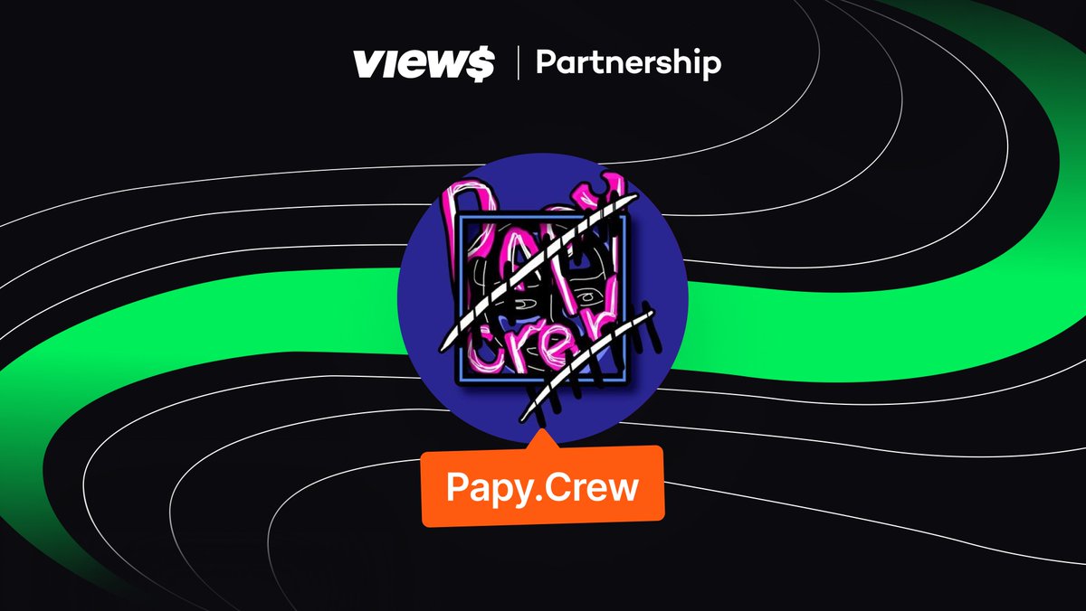 Papy.Crew 🤝 Views 

Welcome to the Views ecosystem, @CrewPapy.