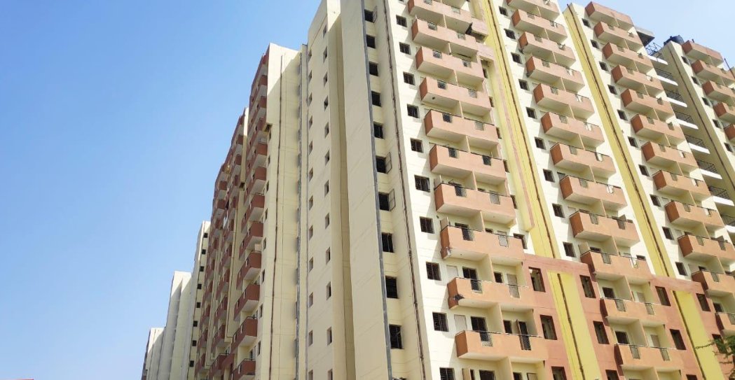 ANI's tweet photo. PM Narendra Modi will today hand over new flats to families who used to live earlier in Delhi’s jhuggi-jhopdis.

Phase I of the Project has been completed and 3,024 flats are ready to move in. These flats have been constructed at a cost of about Rs 345 crores. https://t.co/O4Qvm8g80e