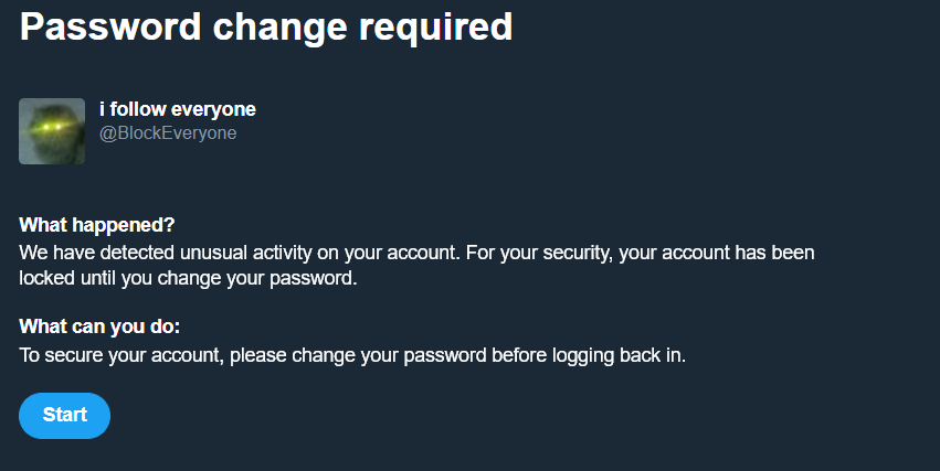 BlockEveryone's tweet image. bruh they made me change my password