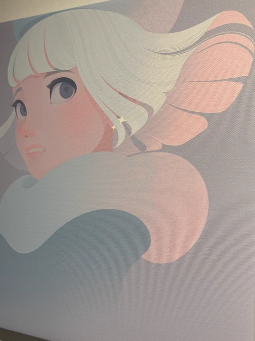 192さんの個展に行ってきました大変素晴らしかったです全作品を色んな角度から楽しみ、写真を撮りまくりましたうっとり  