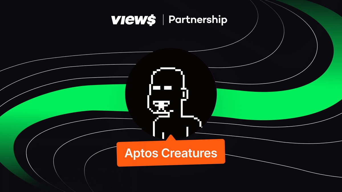 Aptos Creatures 🤝 Views 

Welcome to the Views ecosystem, @Thecreature_NFT.