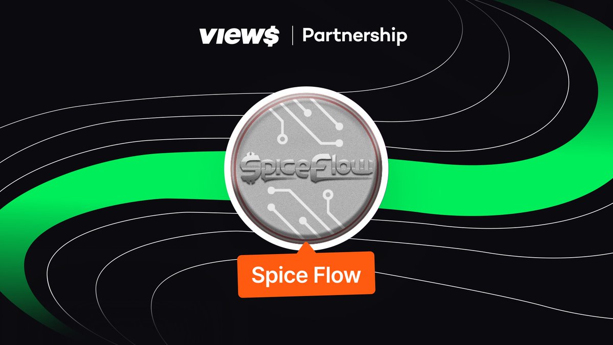 Spice Flow 🤝 Views 

Welcome to the Views ecosystem, <a href="/spice_flow/">Spice Flow</a>.