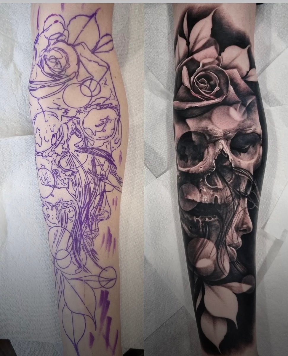 Reference_87's tweet photo. Stencil to Tattoo with @littlenicktattoo using images from https://t.co/3YBOoofTCW 🔥 Stuck for inspiration. Explore the https://t.co/3YBOoofTCW library and see where you end up!

#reference87 #madewithr87 https://t.co/wIw4YkOSD4