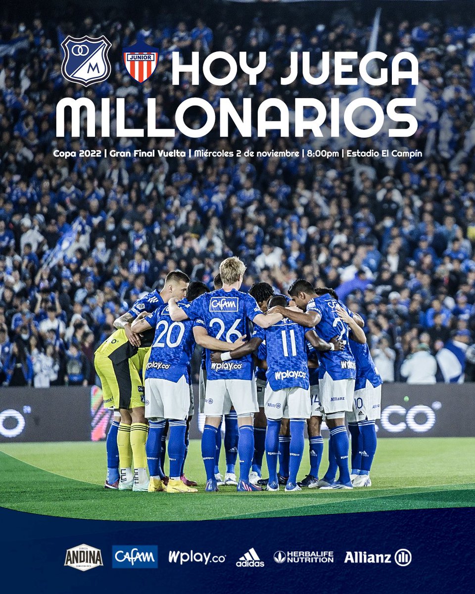 MillosFCoficial's tweet photo. 🟦⬜️🟦⬜️🟦⬜️🟦⬜️🟦⬜️🟦⬜️
⬜️   ¡ ʜᴏʏ ᴊᴜᴇɢᴀ ᴍɪʟʟᴏɴᴀʀɪᴏs !   🟦
🟦⬜️🟦⬜️🟦⬜️🟦⬜️🟦⬜️🟦⬜️
⬜️ ¡𝕍𝔸𝕄𝕆𝕊 𝕋𝕆𝔻𝕆𝕊 𝕌ℕ𝕀𝔻𝕆𝕊! 🟦
🟦⬜️🟦⬜️🟦⬜️🟦⬜️🟦⬜️🟦⬜️ https://t.co/48Am1HaZc0