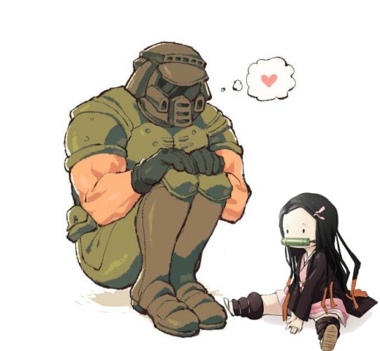 Hi <a href="/TheSmallDemon/">𝒩𝑒𝓏𝓊𝓀𝑜 𝒦𝒶𝓂𝒶𝒹𝑜</a>  Doom guy his thinks you are very adorable little demon girl