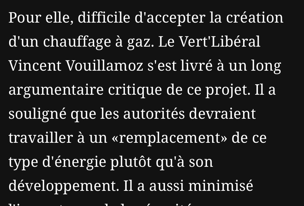 vincent_vvz's tweet photo. @wagneregger @STR_CKR @LaurentGrangier @unifr @PLR_Suisse @plrfribourg @nantermod Tandis qu’un vert LIBÉRAL avait vainement défendu le renoncement aux énergies fossiles. #24heures 25.06.2019 #créateursdavenir Les faits démocratiques sont plus complexes que les caricatures de caniveau répandues par @wagneregger https://t.co/JT5mquqmpi