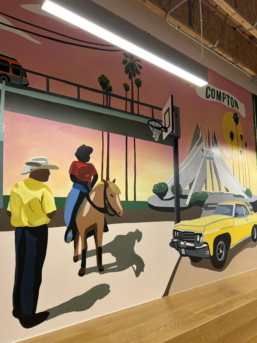 meldepaz_'s tweet photo. just finished this mural for Plenty indoor farming in Compton https://t.co/0OvIUO2yGL