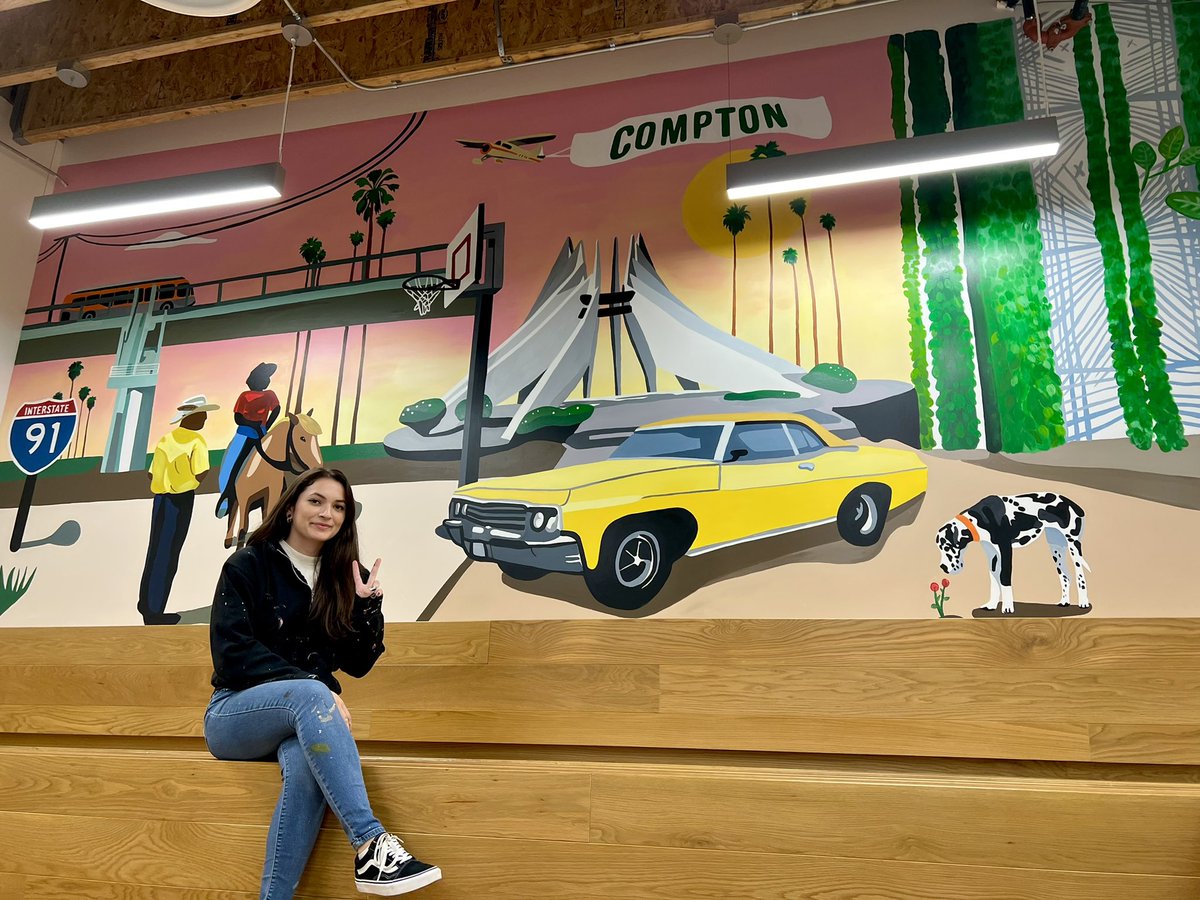 meldepaz_'s tweet photo. just finished this mural for Plenty indoor farming in Compton https://t.co/0OvIUO2yGL